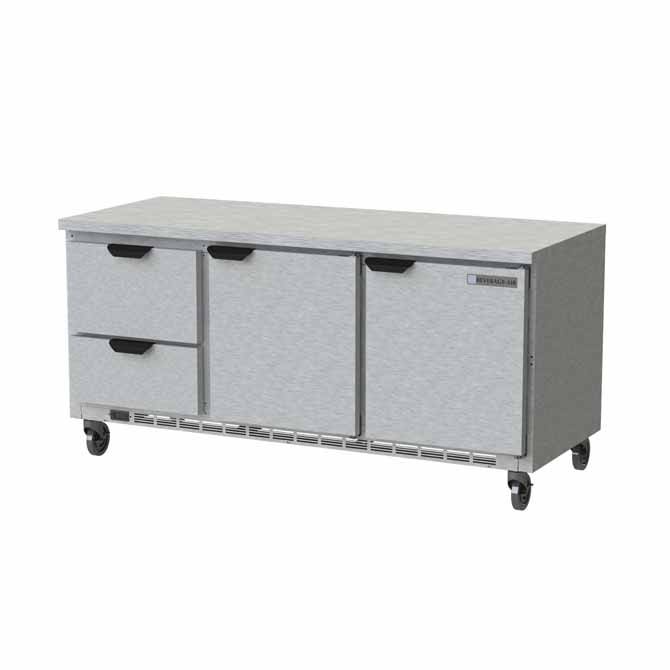 Beverage-Air WTRD72AHC-2-FLT