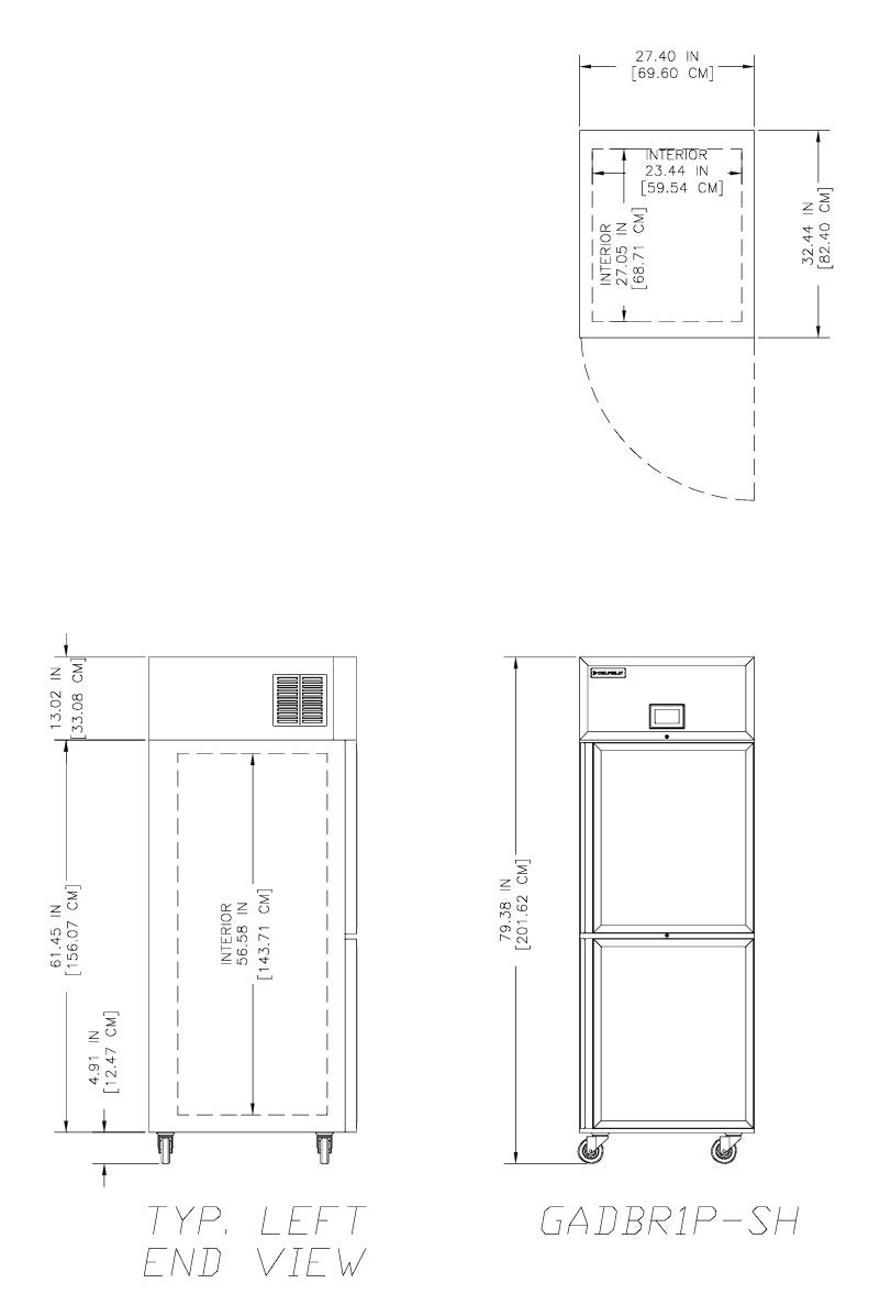 Delfield GADBR1P-SH
