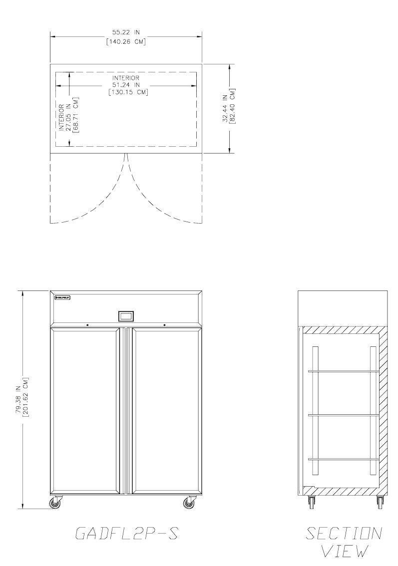 Delfield GADFL2P-S