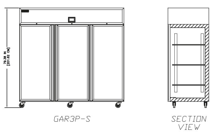 Delfield GAR3P-S